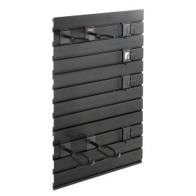 VEVOR Gun Rack, Wall Mount, Tactical Rifle Shotgun Handgun Storage, Heavy-Duty PVC Panels & Steel Wall Racks