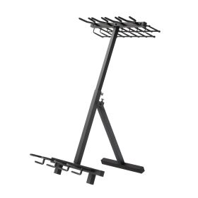 VEVOR Gun Rack, Portable, Folding Heavy Duty Steel Rifle Shotgun Rack Stand, Freestanding Indoor Outdoor Gun Display Storage